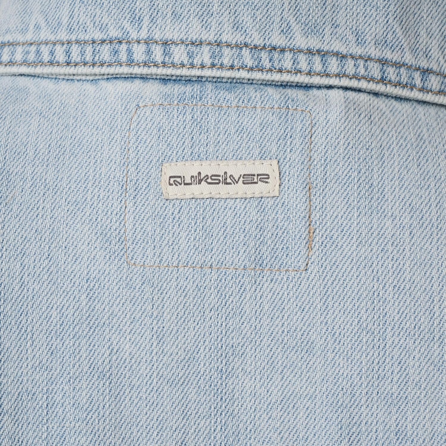 image:imageQuiksilver Womens Womens Tidepool Lightweight Denim JacketDusty Blue