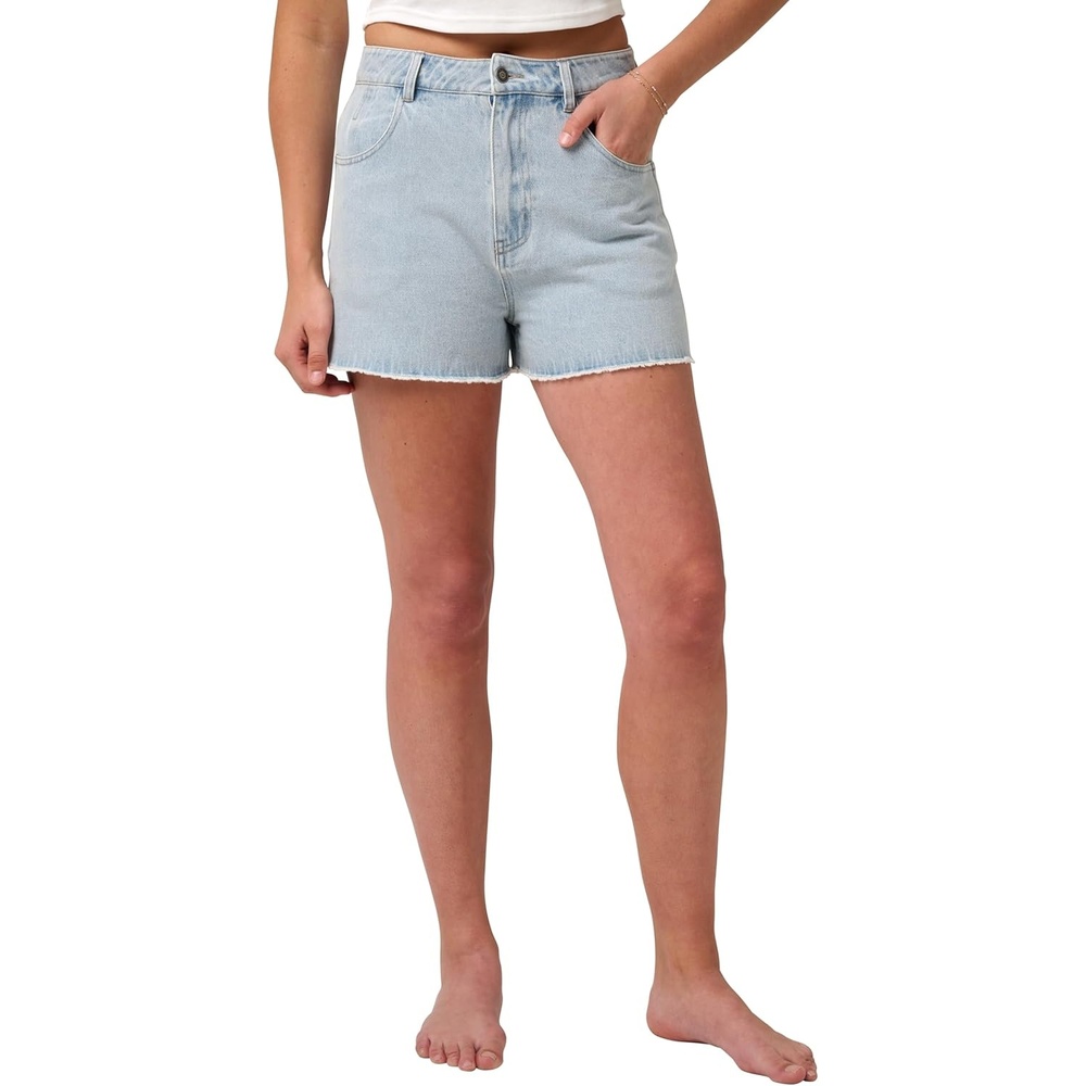image:imageQuiksilver Womens Womens Mykonos Jean ShortDusty Blue