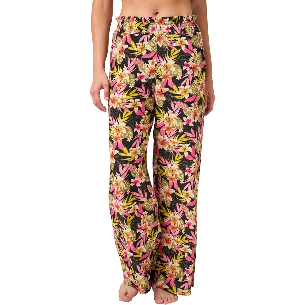 image:imageQuiksilver Womens Womens Sun Chaser Maui Vacation Print Drawstring PantBlack