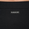 Quiksilver Women’s Women’s Cora Bay Solid Ribbed Midi Skirt(Black)