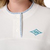 Quiksilver Women’s Women’s Shallow Waters Henley Sweatshirt(White)