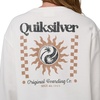 Quiksilver Women’s Women’s Slow Down Crewneck Sweatshirt(White)