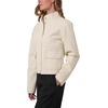 Quiksilver Women’s Women’s Sundial Hidden Snap Front Quilted Jacket(Seashell)
