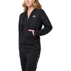 Quiksilver Women’s Women’s Sunlit Runaway Zip Hoodie(Black)