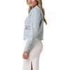 Quiksilver Women’s Women’s Tidepool Lightweight Denim Jacket(Dusty Blue)