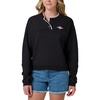 Quiksilver Women’s Women’s Shallow Waters Henley Sweatshirt(Black)