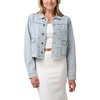 Quiksilver Women’s Women’s Tidepool Lightweight Denim Jacket(Dusty Blue)