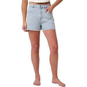 Quiksilver Women’s Women’s Mykonos Jean Short(Dusty Blue)