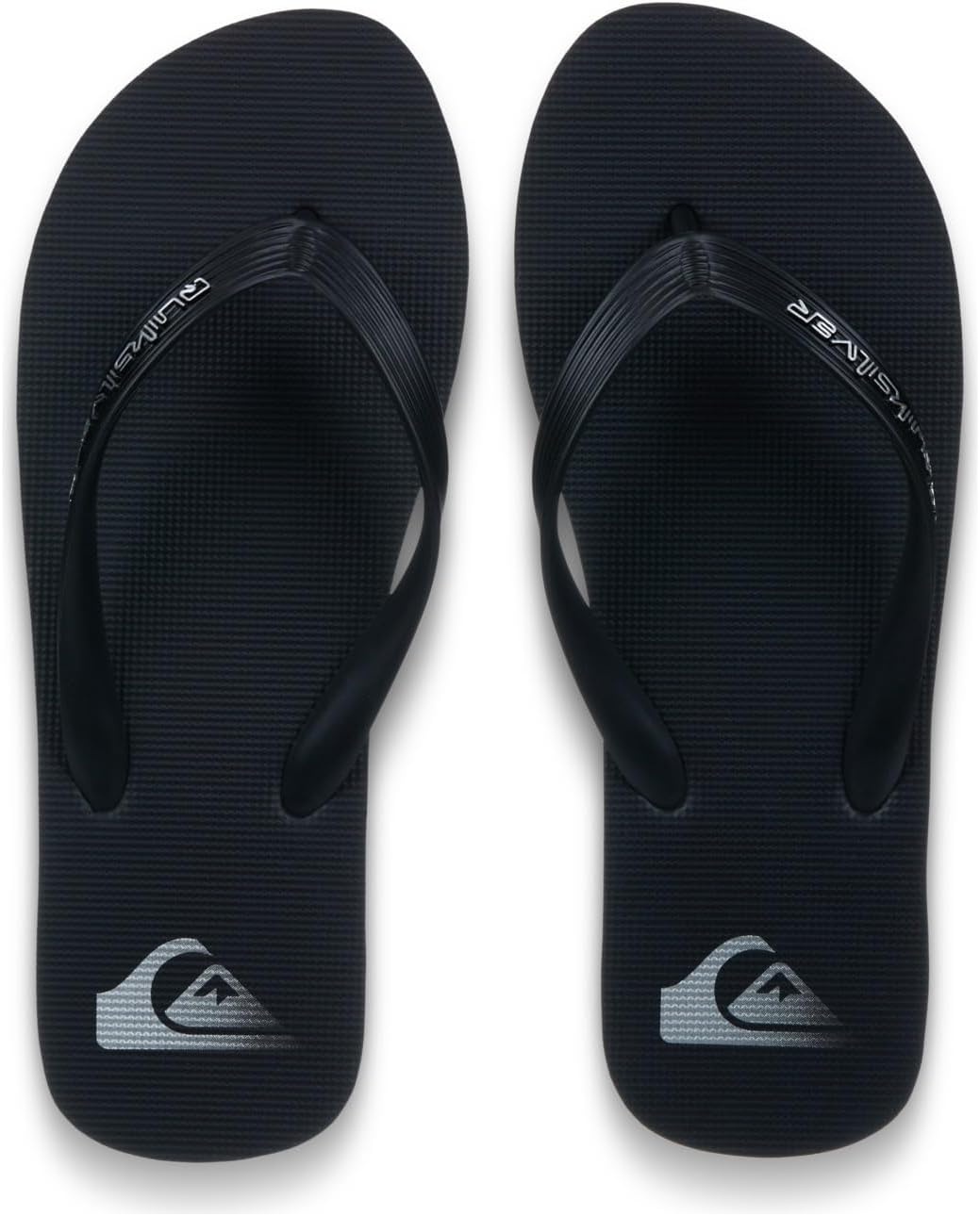 image:imageQuiksilver mens Molokai 3 Point Flip Flop SandalsBlack Silver