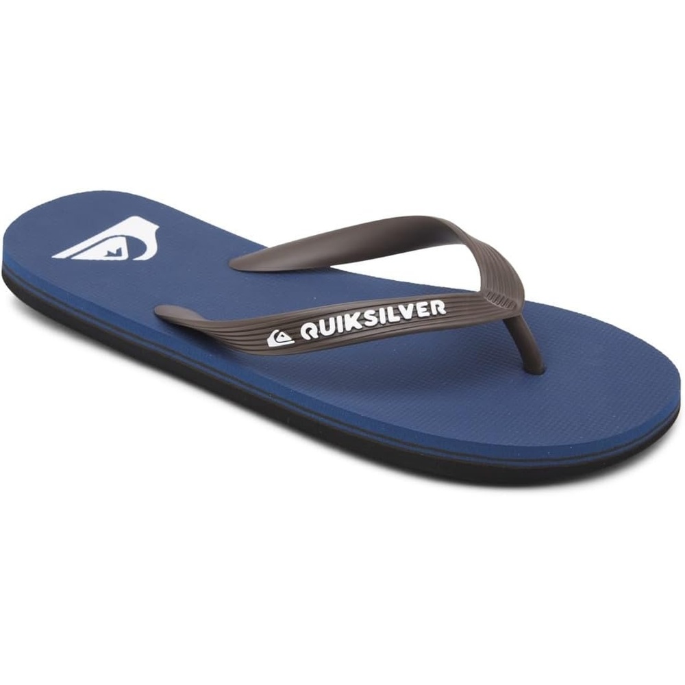 image:imageQuiksilver mens Molokai 3 Point Flip Flop SandalsBlue Brown Blue