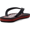 Quiksilver Boys Boy’s Molokai Art Flip Flop Youth(Black 8 233)