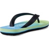 Quiksilver Boys Boy’s Molokai Art Flip Flop Youth(Blue/Blue/Green 233)