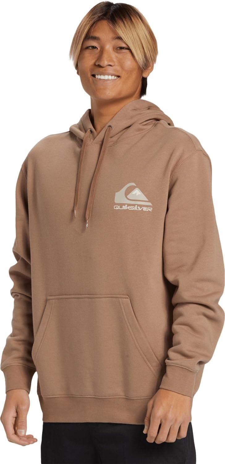 image:imageQuiksilver Mens Omni Logo Hoodie Color Portabella Size XLarge
