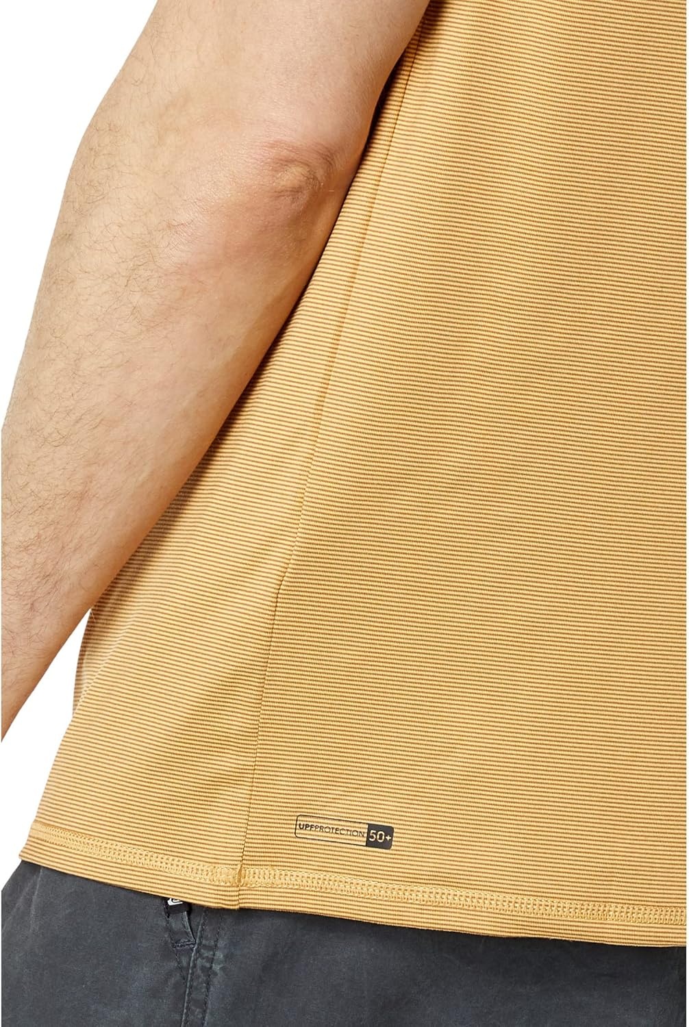 image:imageQuiksilver Mens Heritage Heather Ss Short Sleeve Rashguard Surf TeeWheat Heather
