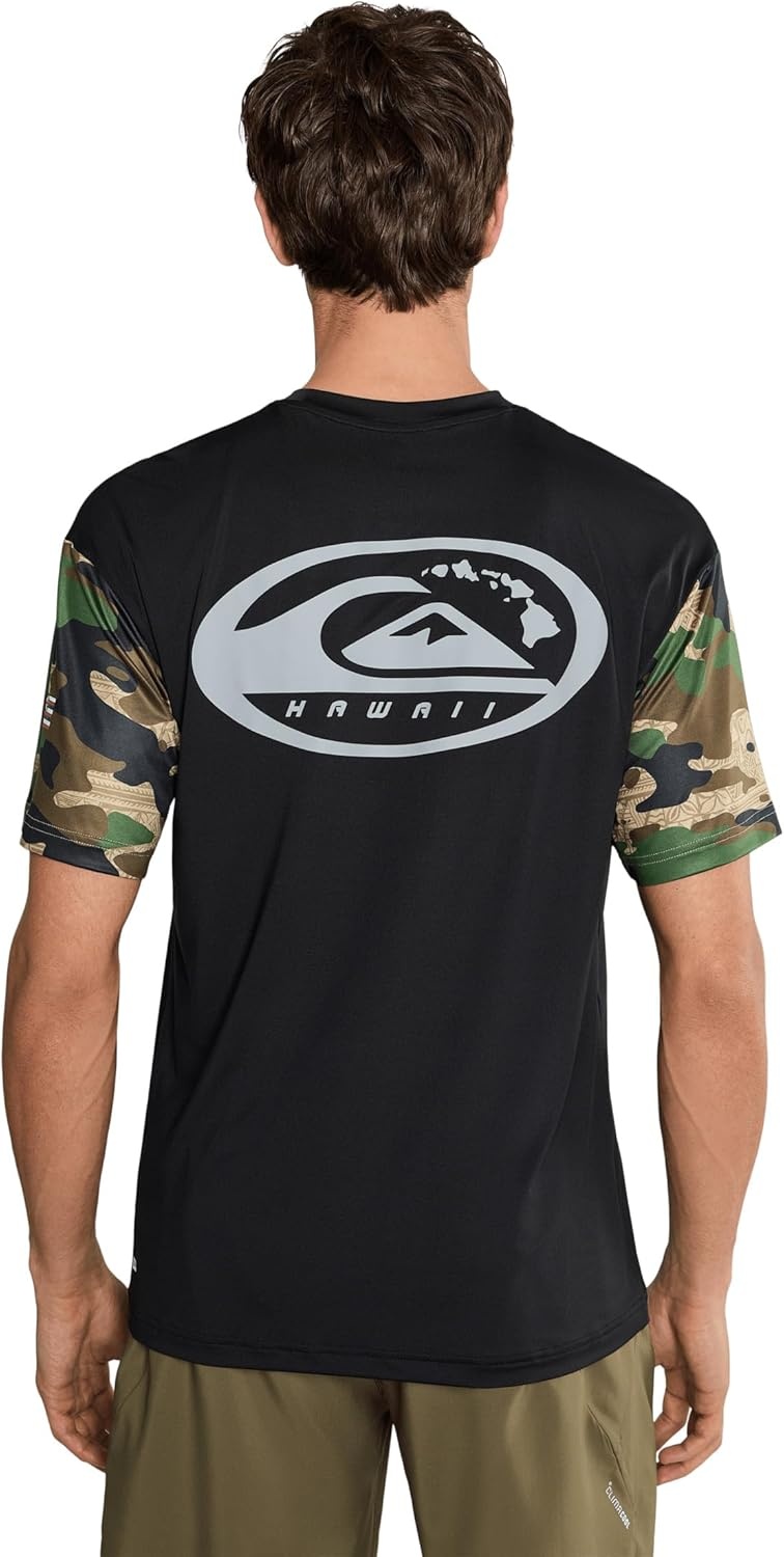 image:imageQuiksilver Mens Hi Everyday Short Sleeve Surf TeeCamo