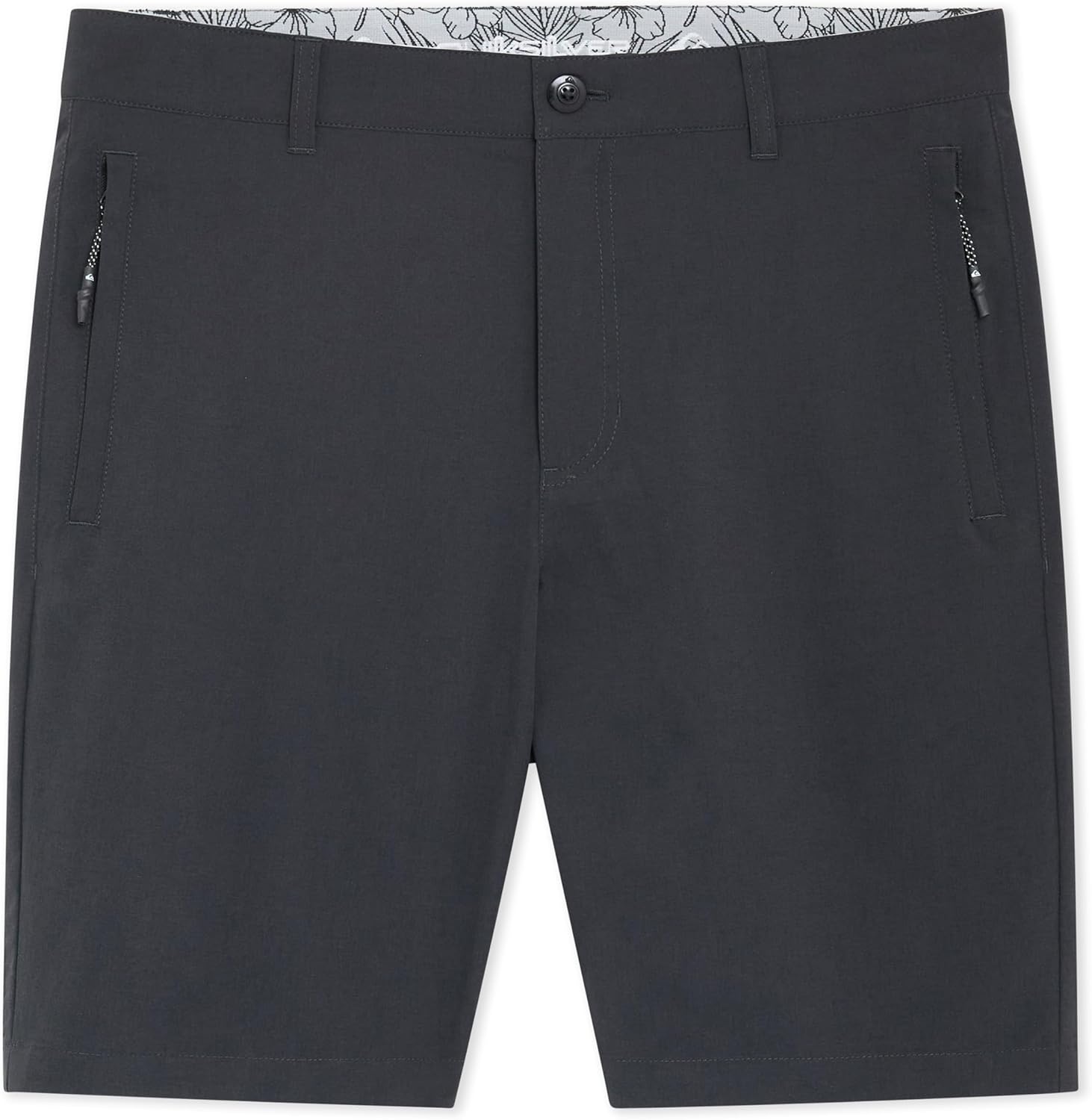 image:imageQuiksilver Mens Quick Dry Performance Fixed Waist 7 Inch Water Friendly Hybrid ShortsAnthracite