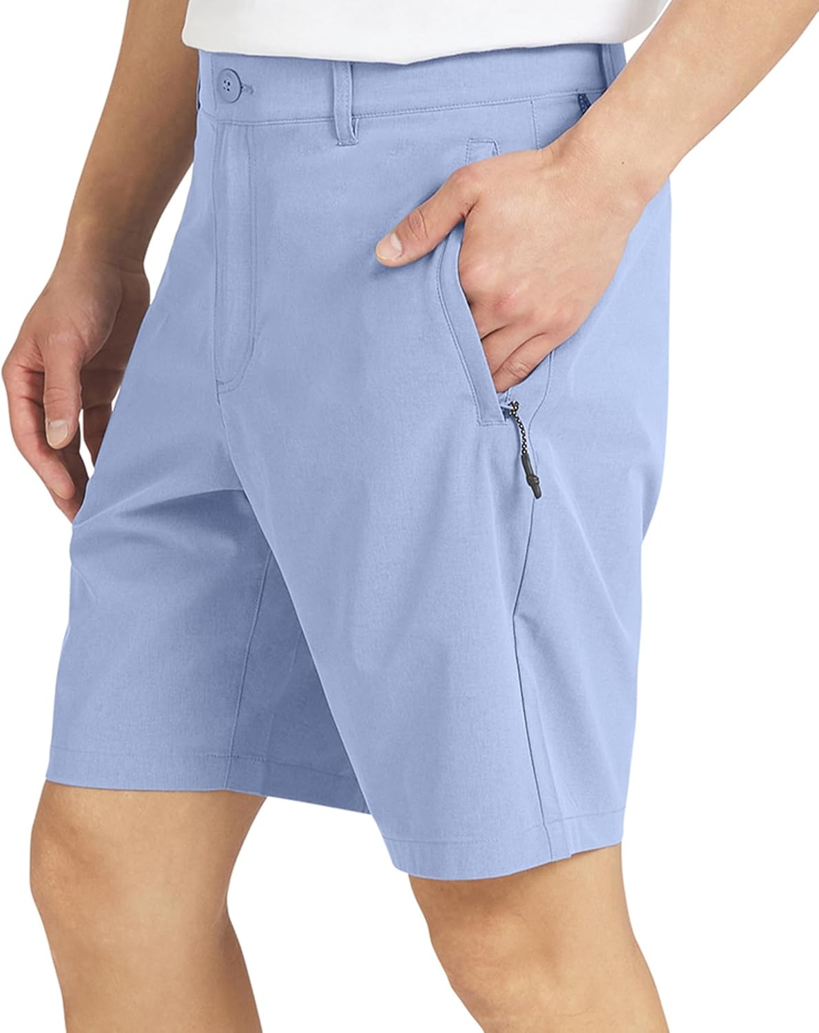 image:imageQuiksilver Mens Quick Dry Performance Fixed Waist 7 Inch Water Friendly Hybrid ShortsFlintstone