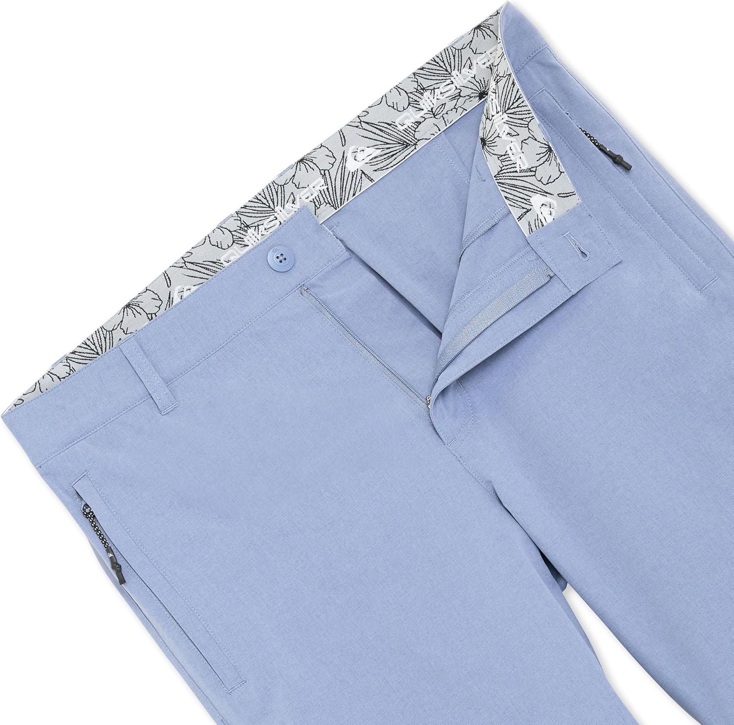image:imageQuiksilver Mens Quick Dry Performance Fixed Waist 7 Inch Water Friendly Hybrid ShortsFlintstone