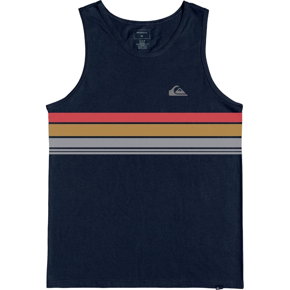 image:imageQuiksilver Mens Everyday Stripe Tank Tee ShirtDark Navy