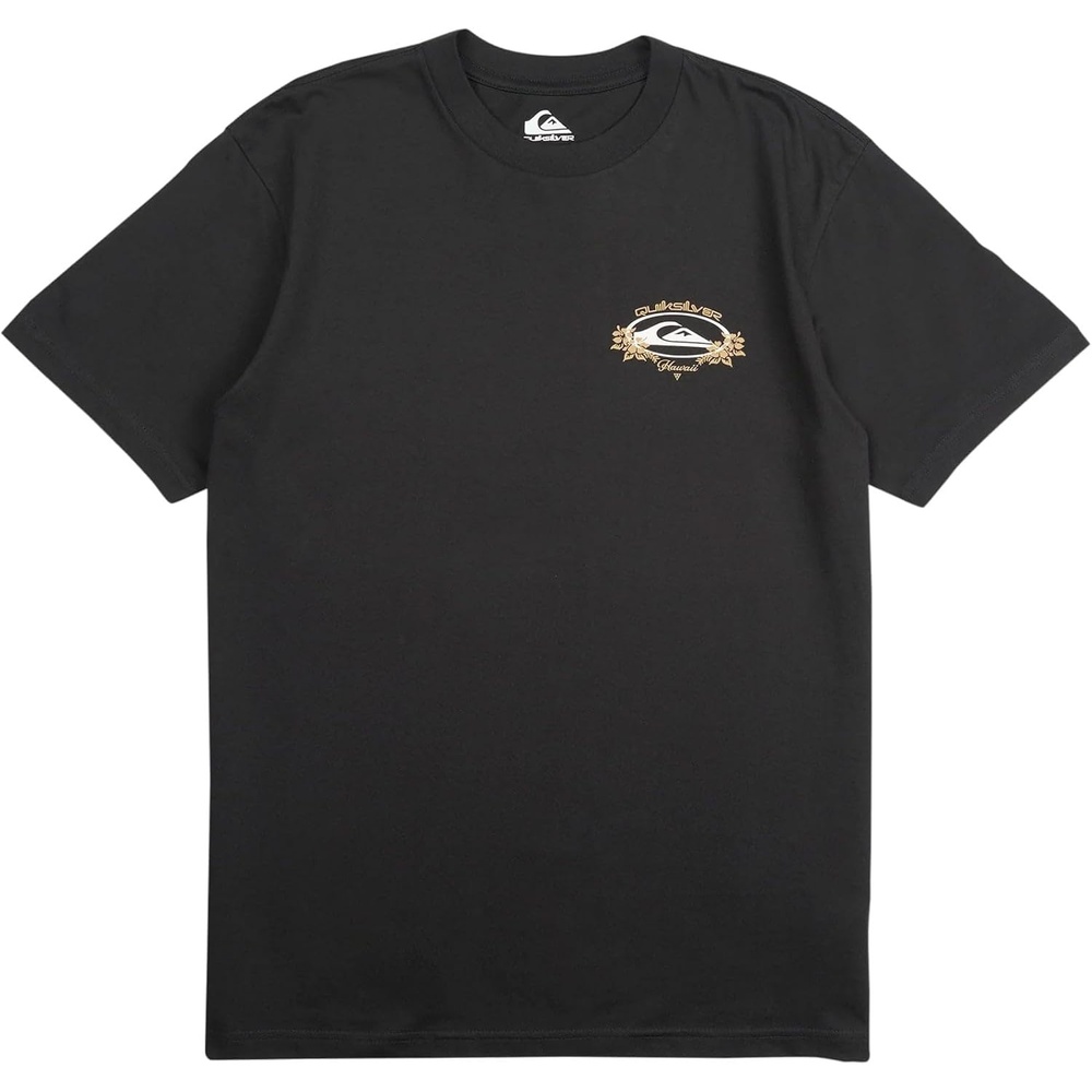 image:imageQuiksilver Mens Hawaii Floral Classic Short Sleeve Knit TShirt Black