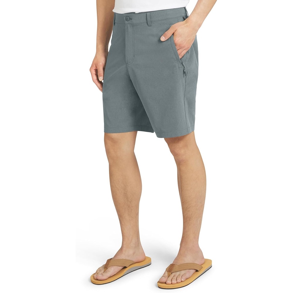 image:imageQuiksilver Mens Quick Dry Performance Fixed Waist 7 Inch Water Friendly Hybrid ShortsUrban Chic