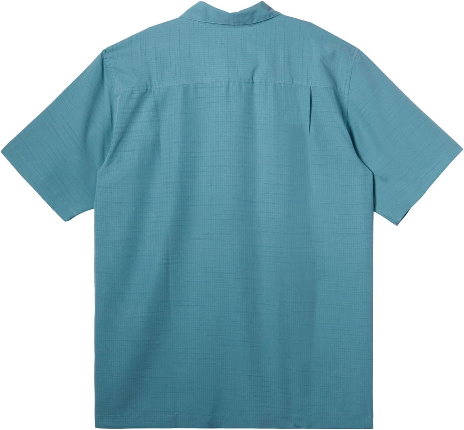 image:imageQuiksilver Mens Centinela 4 Woven Shirt Color Reef Waters Centinella Size Medium