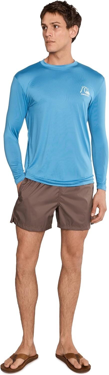 image:imageQuiksilver Mens DNA Logo Long Sleeve Surf TeeRiviera