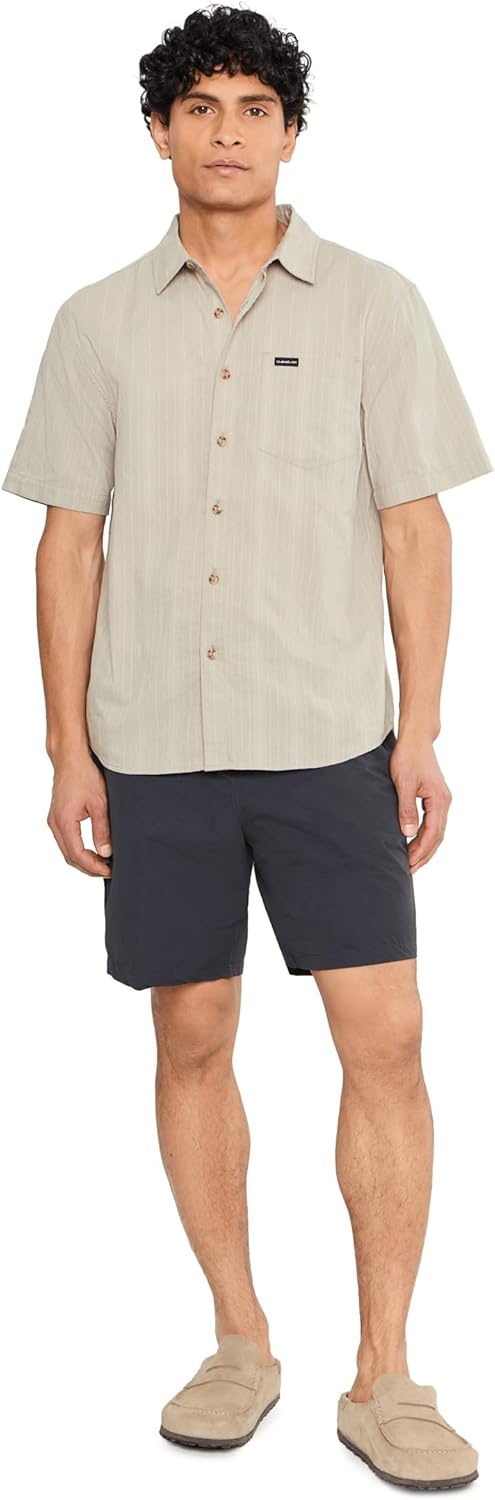 image:imageQuiksilver Mens Dobby Stripe Classic WovenSeneca Rock