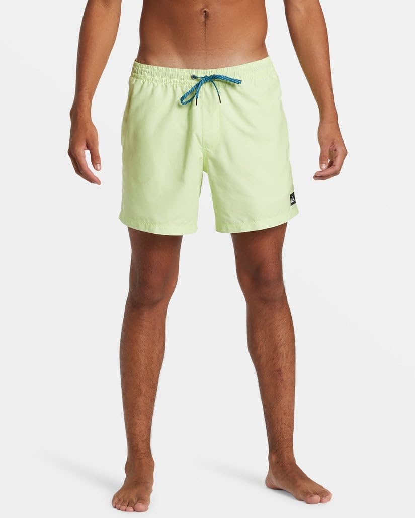 image:imageQuiksilver Mens Everyday Solid Volley 15 Swim TrunkShadow Lime