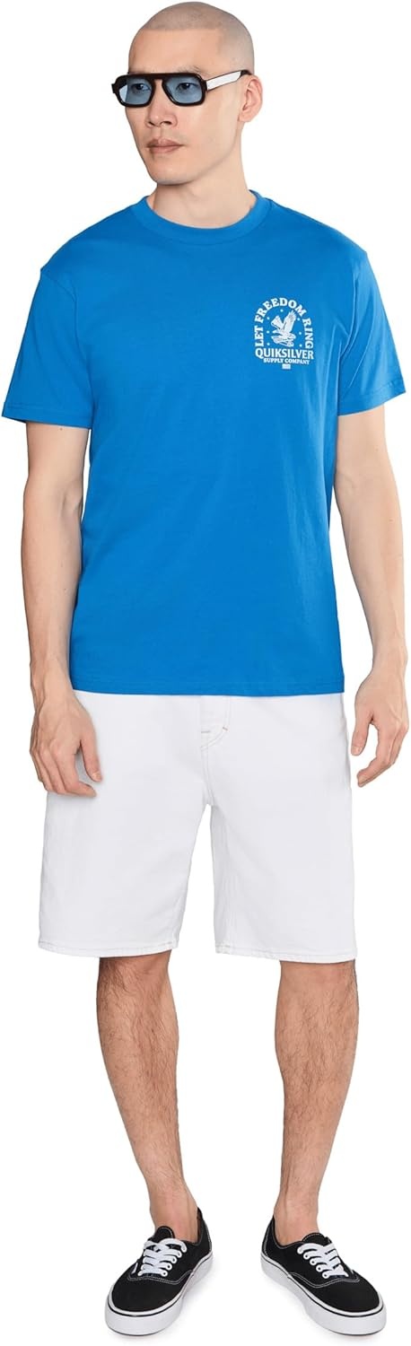 image:imageQuiksilver Mens Freedom Ring Screen TeeNebulas Blue