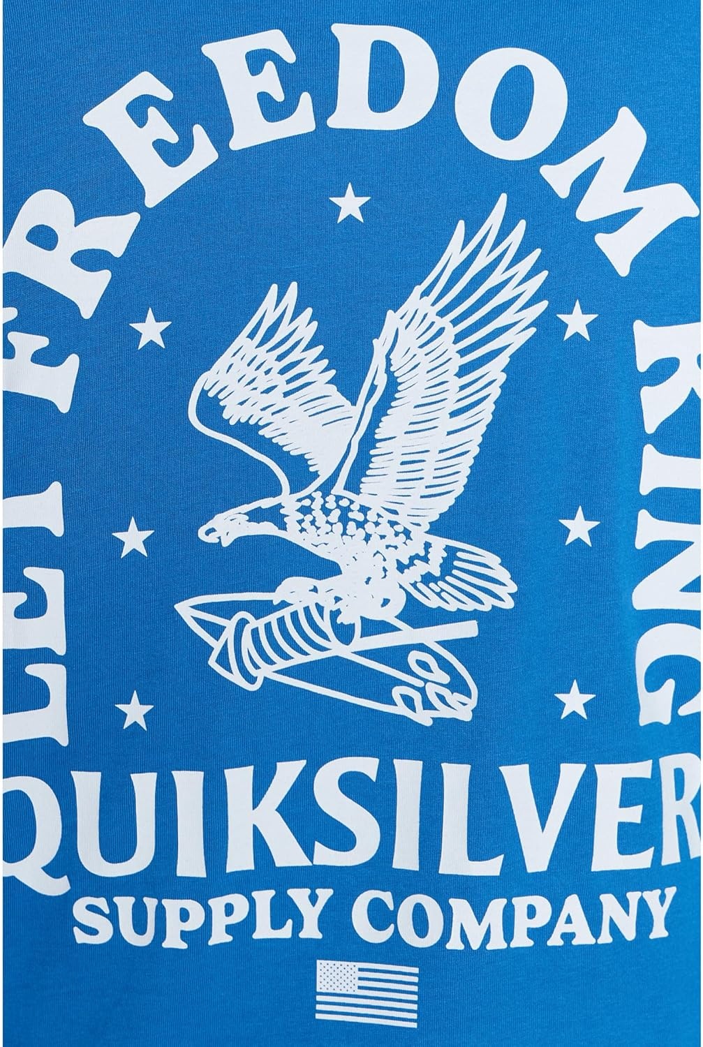 image:imageQuiksilver Mens Freedom Ring Screen TeeNebulas Blue