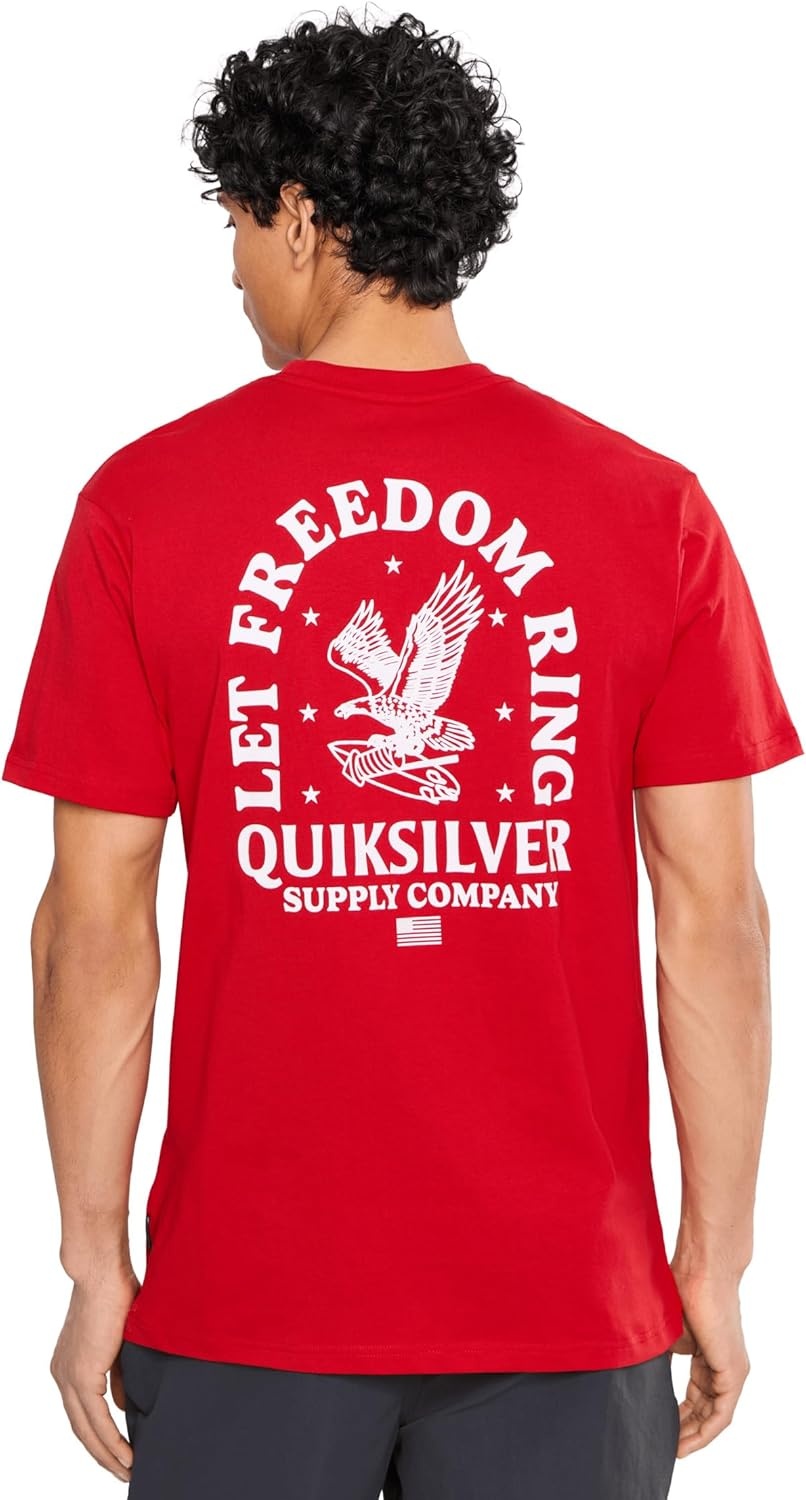 image:imageQuiksilver Mens Freedom Ring Screen TeeSalsa