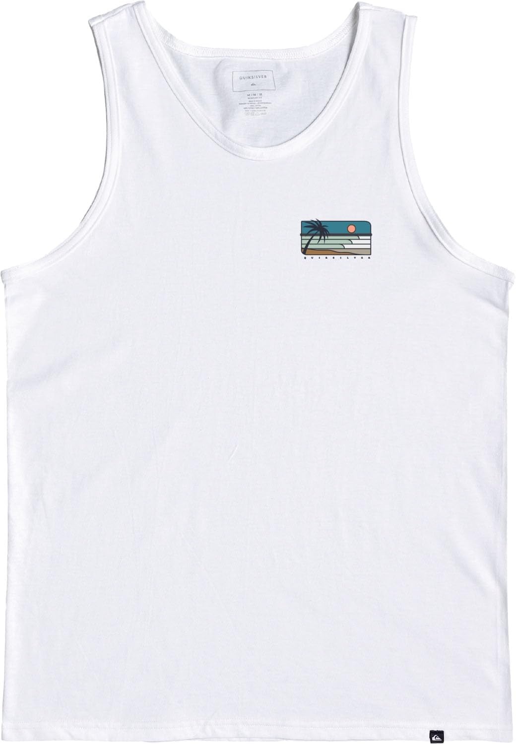 image:imageQuiksilver Mens Line Up Tank Mt1 Screen TeeWhite