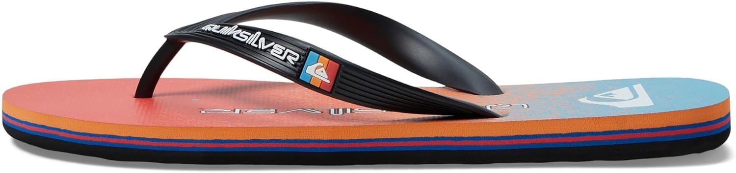 image:imageQuiksilver Mens Molokai Flip Flop Athletic SandalBlueBlueOrange 241