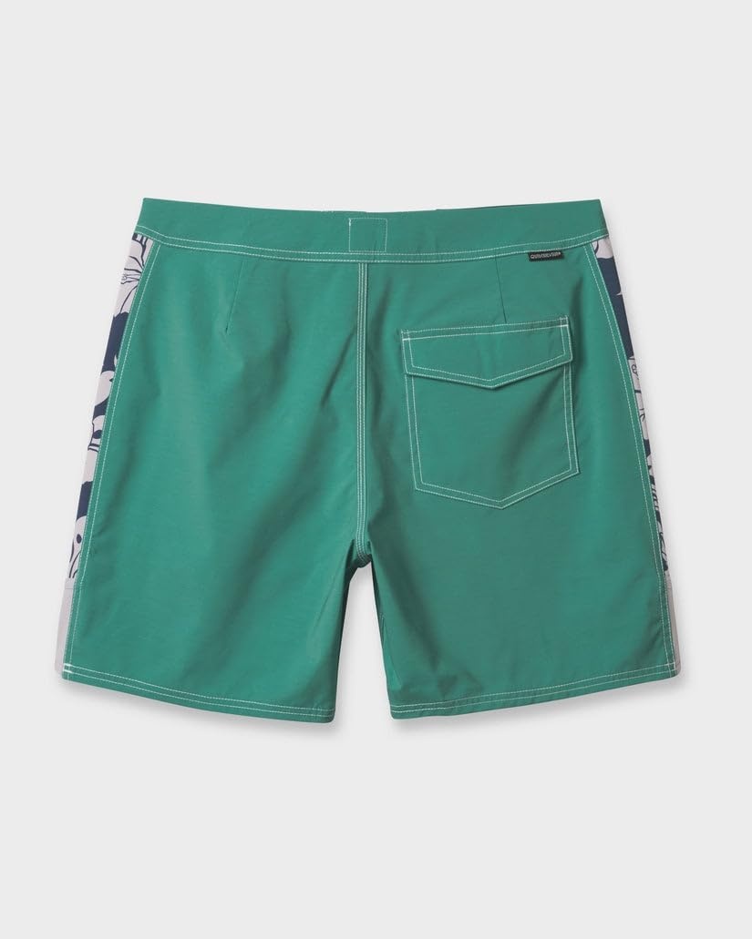 image:imageQuiksilver Mens Original Scallop 18 Boardshort Swim TrunkDeep Sea