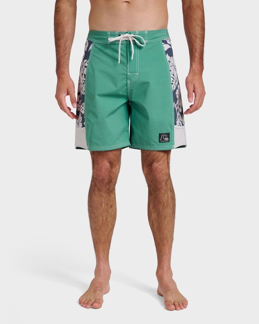 image:imageQuiksilver Mens Original Scallop 18 Boardshort Swim TrunkDeep Sea
