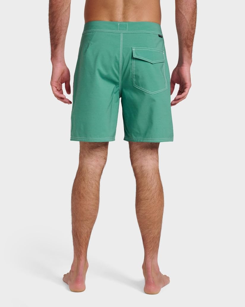 image:imageQuiksilver Mens Original Scallop 18 Boardshort Swim TrunkDeep Sea