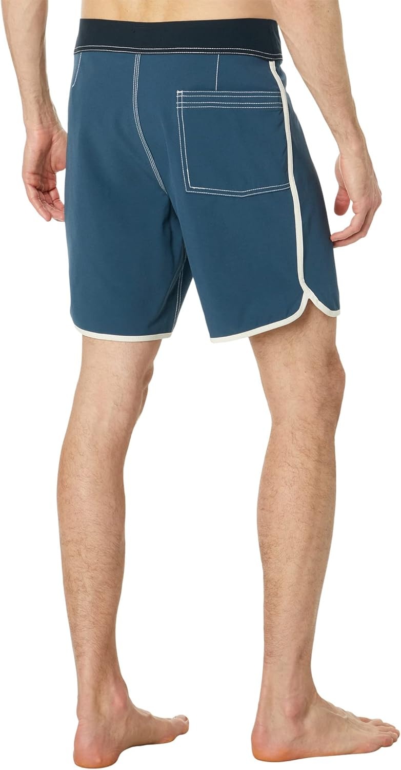 image:imageQuiksilver Mens Original Scallop 18 Boardshort Swim TrunkMidnight Navy