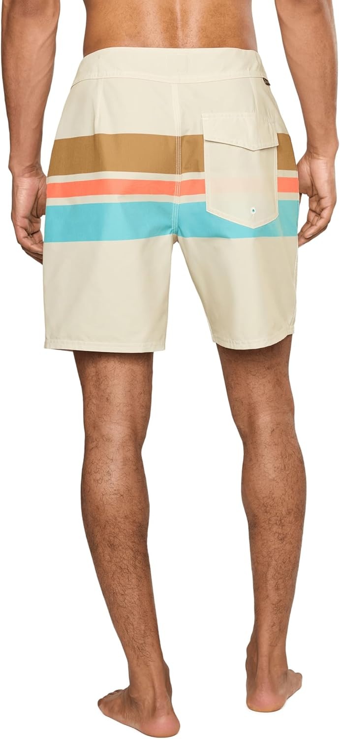 image:imageQuiksilver Mens Original Straight Leg 18 BoardshortsBone White