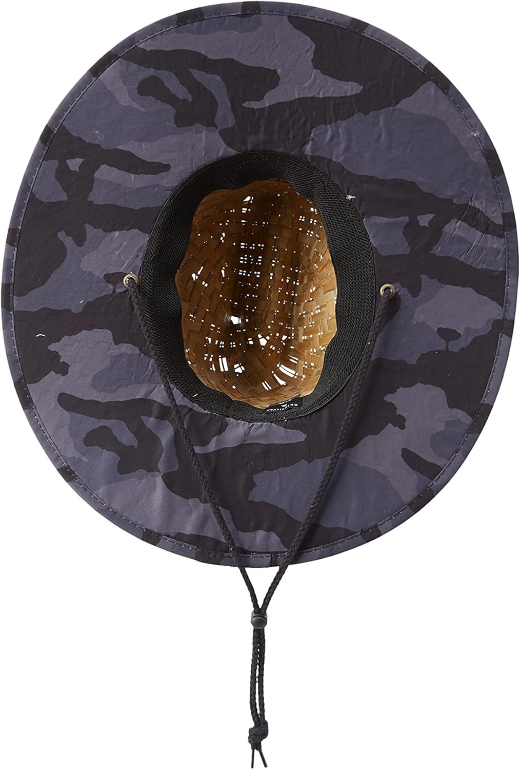 image:imageQuiksilver Mens Outsider Straw Lifegaurd HatBlack Grey Camo