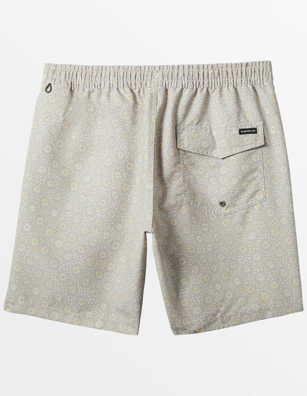 image:imageQuiksilver Mens Remade Mix Volley 17nb Elastic Waist Volley Swim TrunkSilver Birch