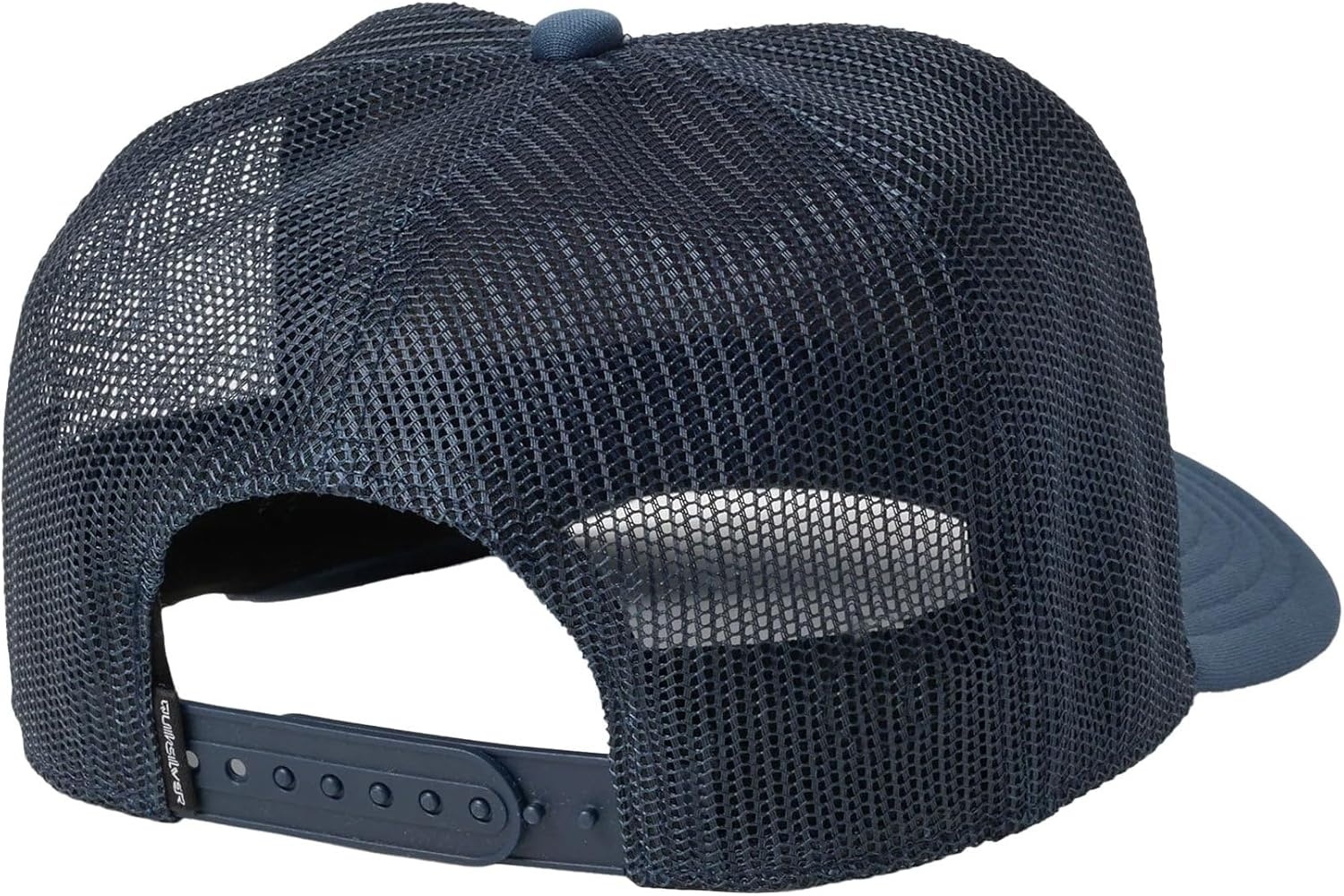 image:imageQuiksilver Mens Saturn Foamslayer Trucker Hat 5 Panel Foam Snapback Cap Snow White