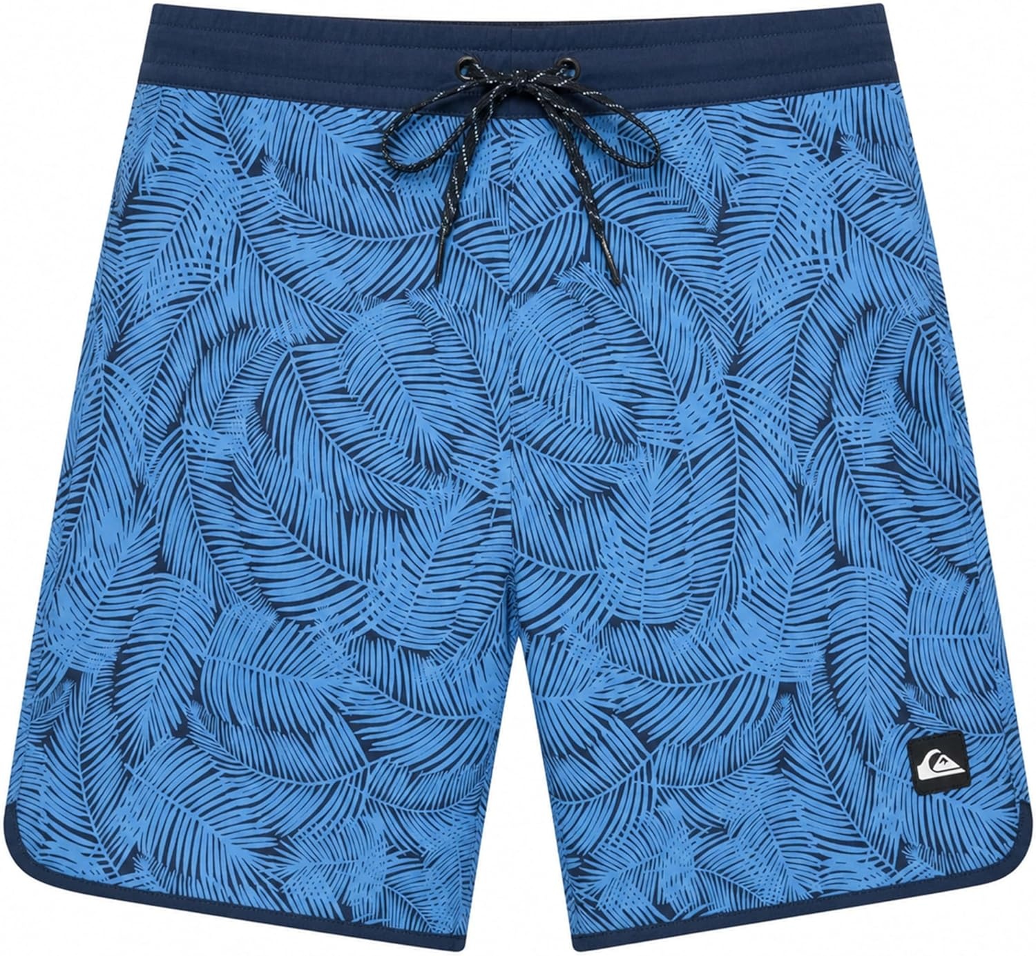 image:imageQuiksilver Mens Swimwear Regular Fit Stretchable Comfort Liner Swim Trunks SXXLFloral Design Total Eclipse