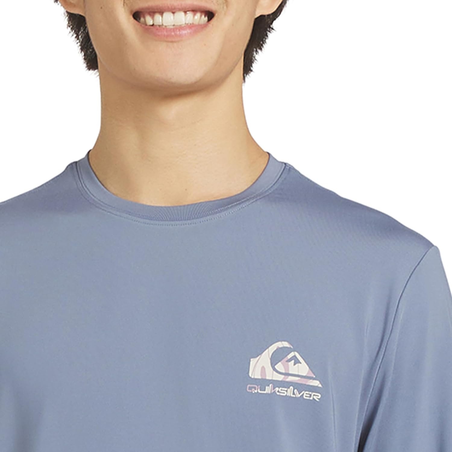 image:imageQuiksilver Mens Swimwear Regular Fit UPF 50 Long Sleeve Sun Tee Rash Guard Shirt SXXLFlintstone