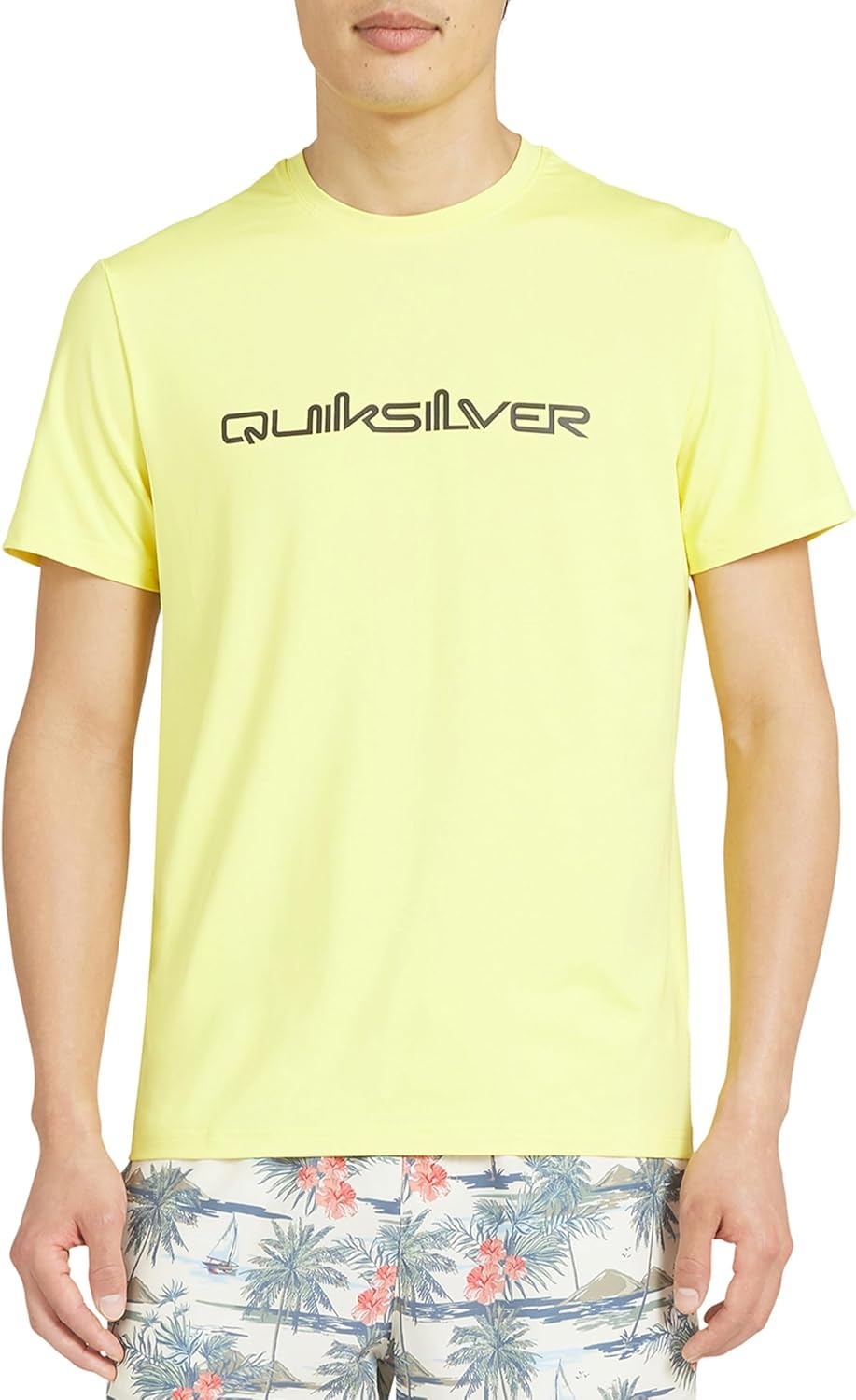image:imageQuiksilver Mens Swimwear Regular Fit UPF 50 Short Sleeve Sun TeeAcacia