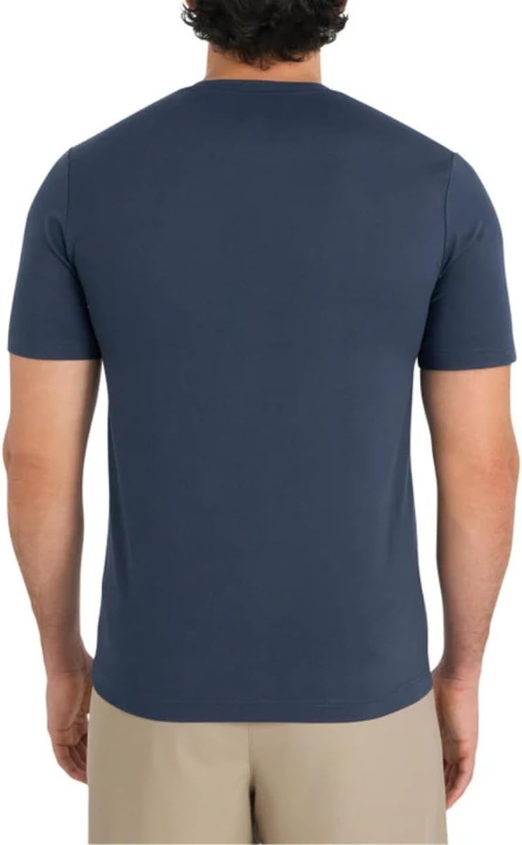 image:imageQuiksilver Mens Swimwear Regular Fit UPF 50 Short Sleeve Sun TeeBlue Shadow