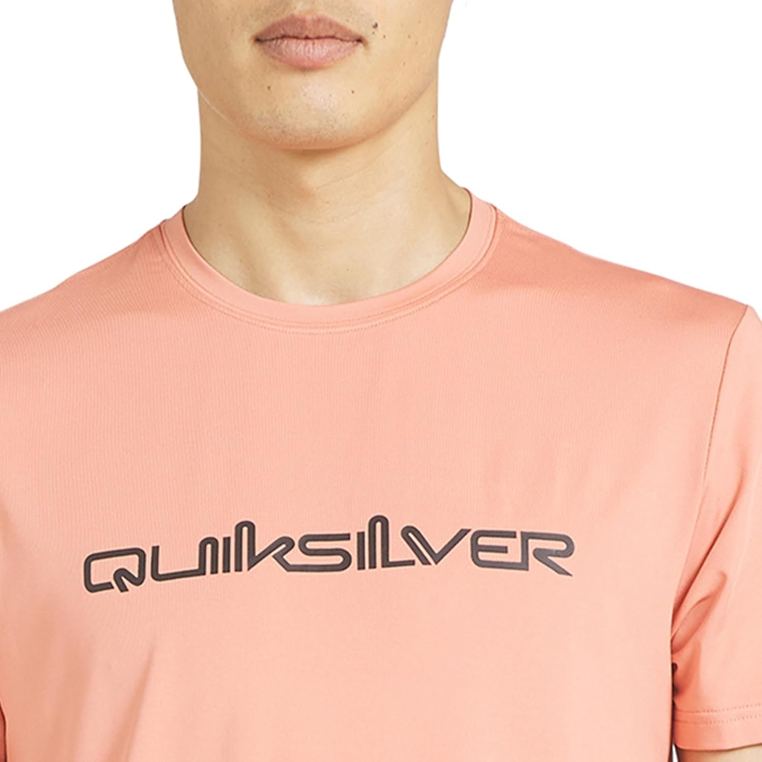 image:imageQuiksilver Mens Swimwear Regular Fit UPF 50 Short Sleeve Sun TeeDesert Sand