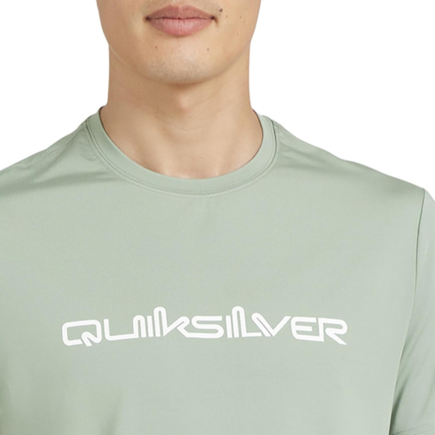 image:imageQuiksilver Mens Swimwear Regular Fit UPF 50 Short Sleeve Sun TeeLily Pad