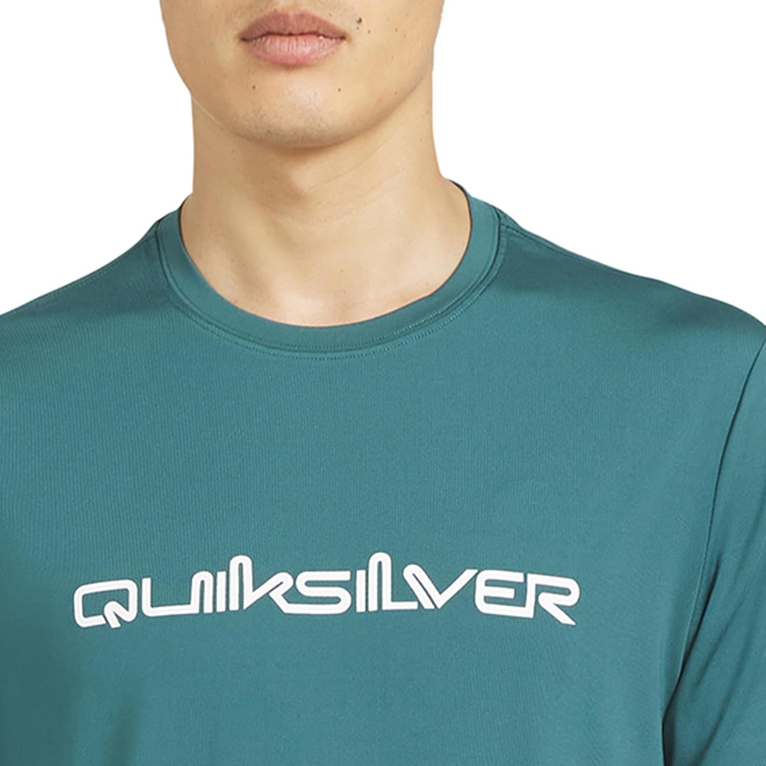 image:imageQuiksilver Mens Swimwear Regular Fit UPF 50 Short Sleeve Sun TeeMediterranea