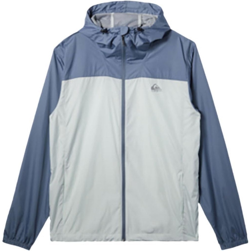 image:imageQuiksilver Mens Overcast Windbreaker Jacket Color Flint Stone Size Large